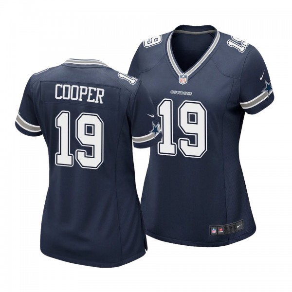 Women's Dallas Cowboys Amari Cooper Navy Game Jersey