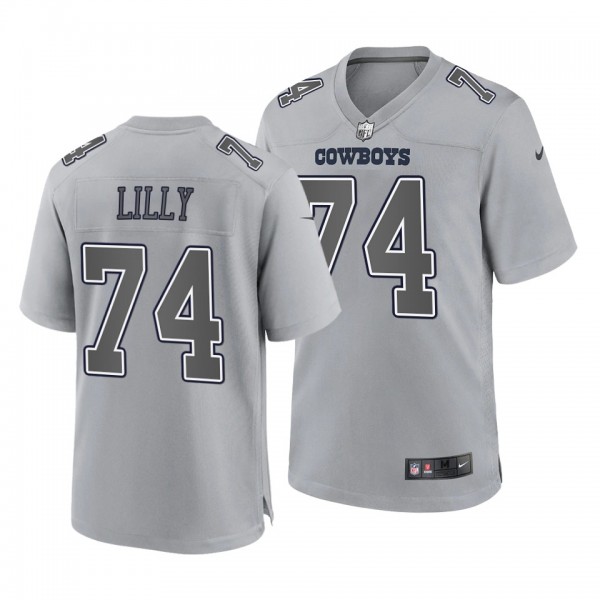 Bob Lilly #74 Cowboys Gray Game Atmosphere Retired...