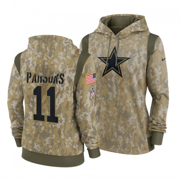 Women's Cowboys Micah Parsons Olive 2021 Salute To...