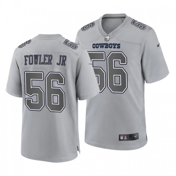 Dante Fowler Jr. #56 Cowboys Gray Game Atmosphere Jersey