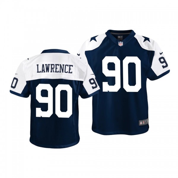 Youth DeMarcus Lawrence Dallas Cowboys Alternate Game Jersey - Navy