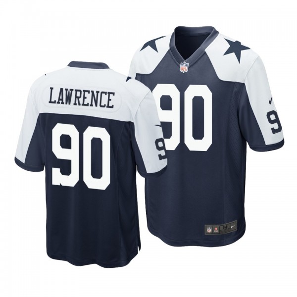 Men's Dallas Cowboys DeMarcus Lawrence Alternate Game Jersey - Navy