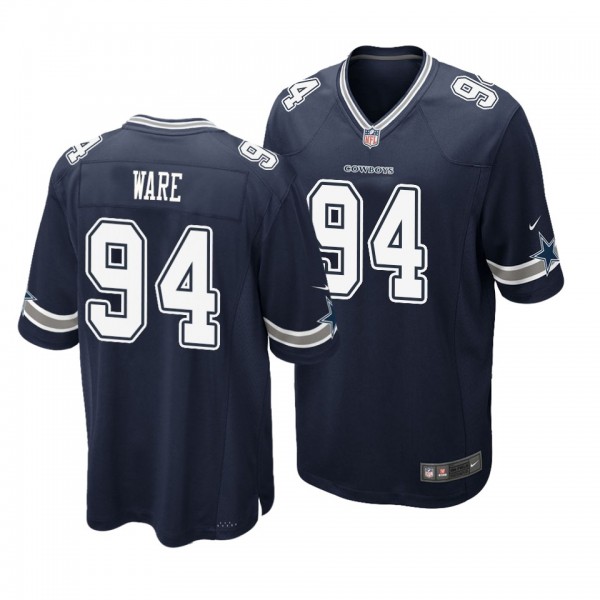 Men's Dallas Cowboys DeMarcus Ware Game Retired Player Jersey - Navy
