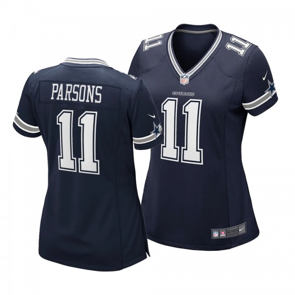 Women's Dallas Cowboys Micah Parsons Navy Game Jersey