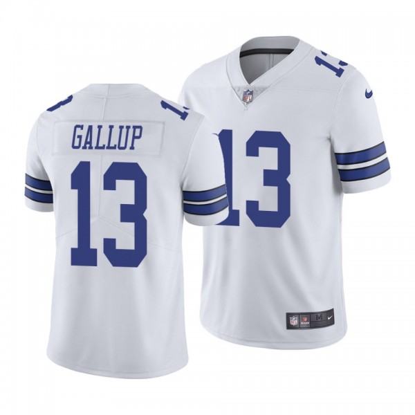 Dallas Cowboys Michael Gallup Vapor Limited Jersey - White