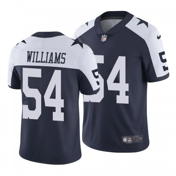 Dallas Cowboys Sam Williams 2022 NFL Draft Navy Alternate Vapor Limited Jersey
