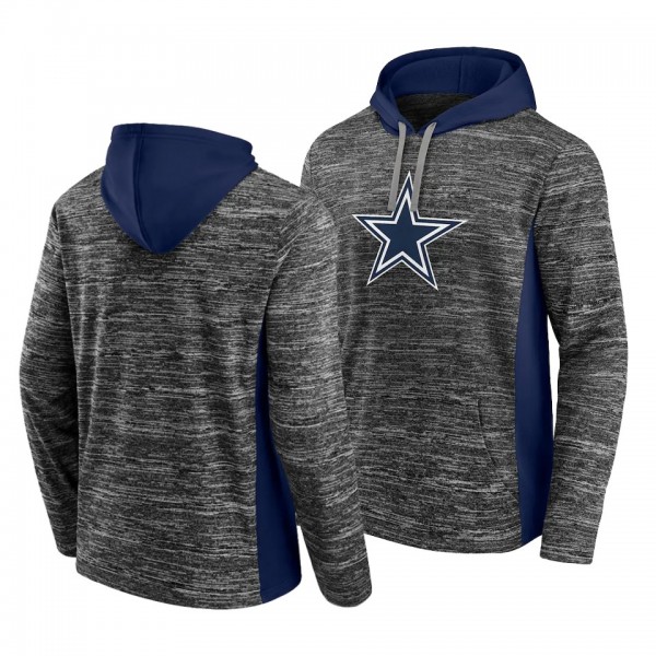 Cowboys Charcoal Navy Team Logo Instant Replay Pul...
