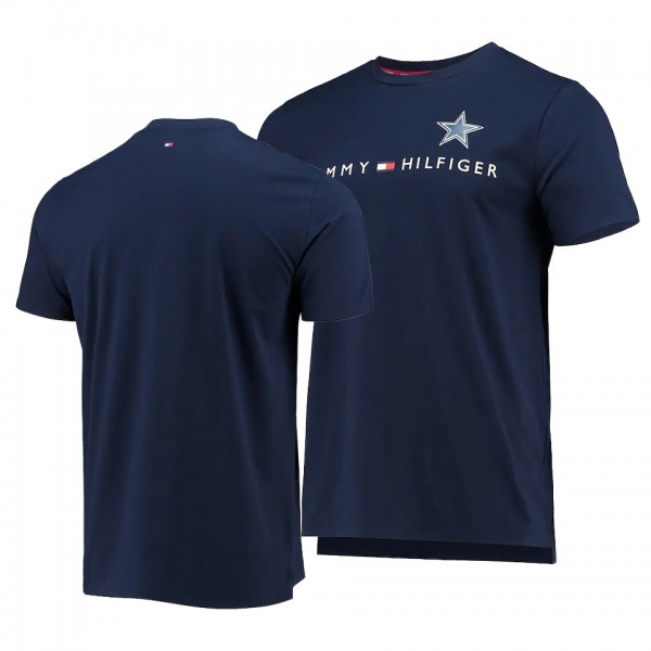 Dallas Cowboys Navy Team Logo Graphic T-Shirt