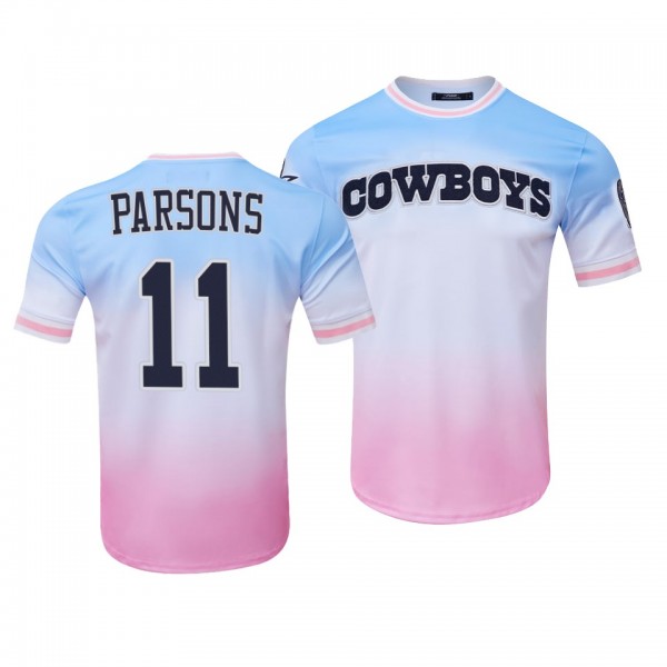 Men's Micah Parsons Dallas Cowboys Team Logo T-Shi...