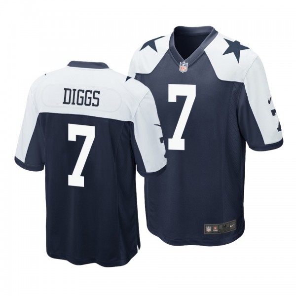 Men's Dallas Cowboys Trevon Diggs Alternate Game Jersey - Navy