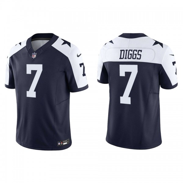 Trevon Diggs Dallas Cowboys Navy Vapor F.U.S.E. Limited Alternate Jersey