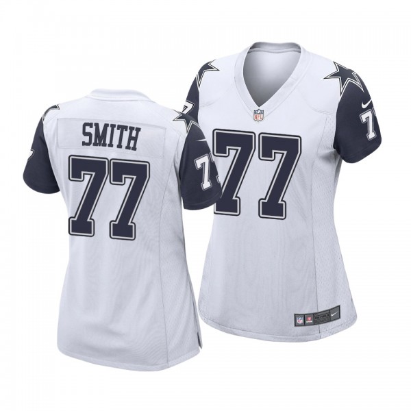 Women's Dallas Cowboys Tyron Smith White Alternate Game Jersey